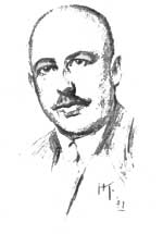 Eingebettes Portrait von Wilhelm Leuschner / Link zur Wilhelm-Leuschner-Stiftung